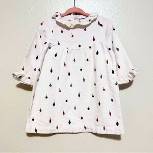 holiday dress Petite plume 6-12m